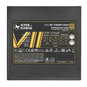 Super Flower Leadex VII XG, 80+ Gold, 1000W