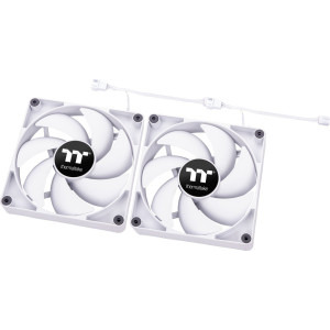 Thermaltake CT120 White 120mm 2-Fan Pack
