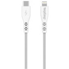 Cablu de date / adaptor Energizer USB-C Male la Lightning Male, 2 m, White