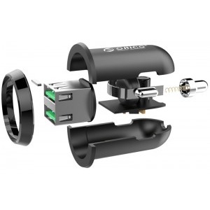Orico UCE-2U Black