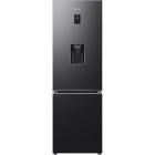 Combina frigorifica Samsung RB34C652EB1/EF, 341 L, Clasa E, Total No Frost, All Around Cooling, Digital Inverter, Dozator apa, 185 cm, Dark Inox