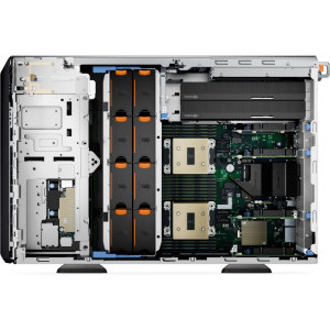 DELL PowerEdge T560, 2x Procesor Intel® Xeon® Gold 5420+ 2.0GHz Sapphire Rapids, 64GB RAM RDIMM, 4x 4TB SATA 6G HDD, PERC H755, 12x Hot Plug LFF