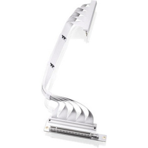 Accesoriu carcasa Thermaltake TT Premium PCI-E 4.0 Extender 400mm cu conector 90 de grade, White
