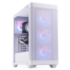 Gaming BALAUR Plus Esports Edition Alb, Intel i5-14400F 2.5GHz, 16GB DDR5, 1TB SSD, RTX 5060 8GB GDDR7, Iluminare RGB
