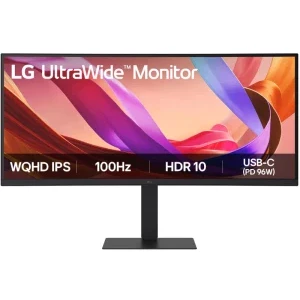Monitor LED LG UltraWide 34U650A-B Curbat 34 inch UWQHD IPS 5 ms 100 Hz USB-C HDR