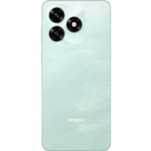 Honor X5c Plus, 128GB, 4GB RAM, Dual SIM, 4G, Tri-Camera, Ocean Cyan + casti Honor Choice Earbuds X7e Active