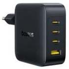 Incarcator retea Baseus EnerFill FH11, 3x USB-C, 1x USB, Quick Charge 140 W, Black