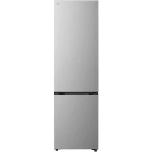 Combina frigorifica LG GBBSJ20EPY, 375 L, Clasa E, No Frost, Smart Inverter, AI Fresh, LinearCooling, DoorCooling+, ThinQ, Control electronic, 203 cm, Argintiu
