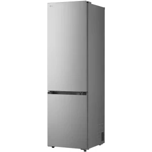 LG GBBS322CPY, 375 L, Clasa C, No Frost, Smart Inverter, AI Fresh, LinearCooling, DoorCooling+, FreshBalancer, FreshConverter, ThinQ, Control electronic, 203 cm, Argintiu