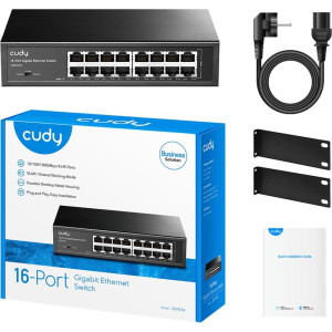 CUDY Gigabit GS1016