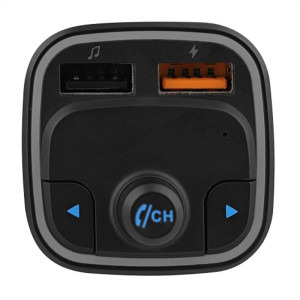 TnB 1x USB-C, 1x USB, FM transmitter + free kit, Black