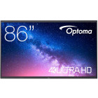 Tabla interactiva Optoma 86" MultiBoard UHD 4K, Procesor Cortex A76 Octa Core, 8GB RAM, 64GB flash, Android 13