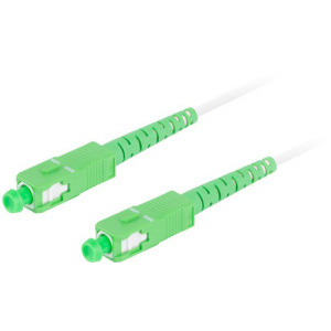 Cablu retea Lanberg Fiber Optic Patchcord SM SC/APC-SC/APC Simplex 20 m LSZH White