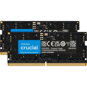 Memorie notebook Crucial 128GB, DDR5, 5600MHz, CL46, 1.1v, Dual Channel Kit