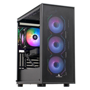 PC Gaming BALAUR Legendar Prime Pro, Intel i5-14600K 3.5GHz, 32GB DDR5, 1TB SSD, RTX 5060 8GB GDDR7, Iluminare RGB