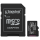 Card memorie Kingston Micro SDXC, Canvas Select Plus Gen3, 256GB, Clasa 10, UHS-I, V10, 150MB/s, With Android A1 performance class + Adaptor SD