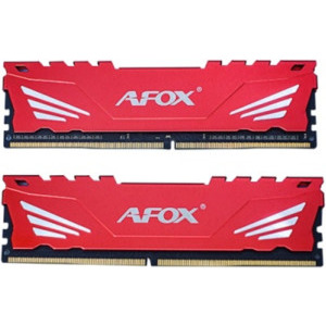 Memorie AFOX Gaming 32GB DDR4 3200MHz CL16 Dual Channel Kit Red