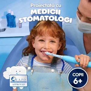 Oral-B Periuta de dinti electrica iO Kids Disney Stitch Albastru + Trusa de calatorie