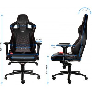 Noblechairs EPIC negru-rosu