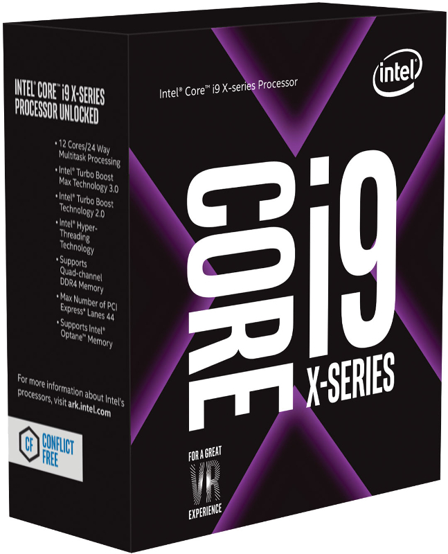 Procesor Intel Skylake X, Core i9 7920X 2.9GHz box Intel imagine noua idaho.ro