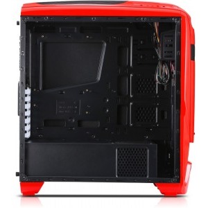 Gaming Red Shocktrooper, AMD Ryzen 5 1400 3.2GHz, 8 thread-uri, 8GB DDR4, 1TB HDD, GTX 1060 6GB GDDR5