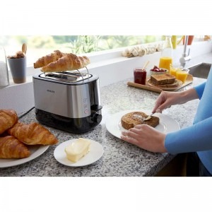 Philips Prajitor de paine HD2637/90, 1000W, Negru