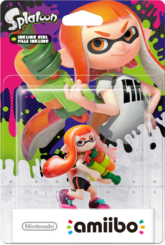 Nintendo AMIIBO INKLING GIRL (SPLATOON)