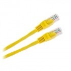 Cablu retea Kruger&Matz UTP 0.5m, galben