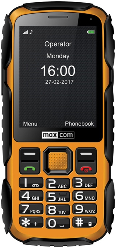 Telefon mobil Maxcom MM920 Single SIM Yellow