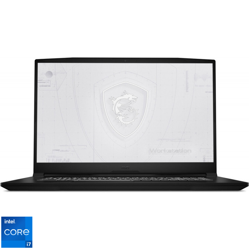 Laptop MSI 17.3'' WF76 11UJ Mobile Workstation, FHD 144Hz, Procesor Intel® Core™ i7-11800H (24M Cache, up to 4.60 GHz), 32GB DDR4, 1TB SSD, RTX A2000 4GB, Win 11 Pro, Black