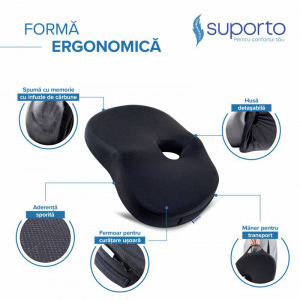 Suporto Set perna sezut compact si perna lombara