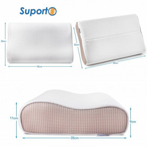 Suporto Set 2x perne ortopedice spuma cu memorie