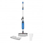 Aspirator Shark Mop electric cu aburi S6001EU, 1050W, 0.350L, Alb/Albastru, vertical