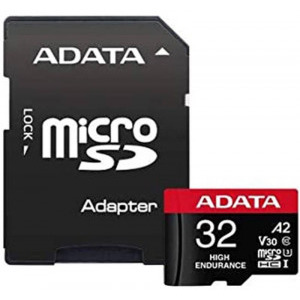 ADATA Micro SDHC High Endurance Clasa 10 UHS-I 32GB + Adaptor
