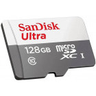 Card memorie SanDisk Micro SDXC UHS-I Clasa 10 128GB + Adaptor SD