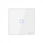 Sonoff Comutator Wi-Fi T2EU1C-RF cu 1 canal, 433 MHz, Semnal RF, Alb