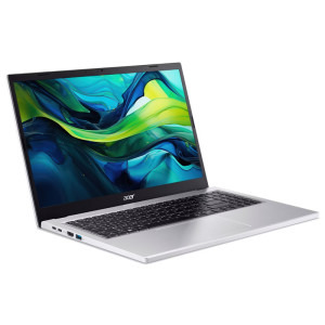 Acer 15.6'' Aspire Go 15 AG15-71P, FHD IPS, Procesor Intel® Core™ i7-13620H (24M Cache, up to 4.90 GHz), 16GB DDR5, 512GB SSD, Intel UHD, No OS, Pure Silver