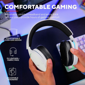 Trust GXT 491W Fayzo Wireless White