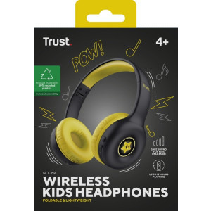Trust On-Ear, Nouna Wireless Black