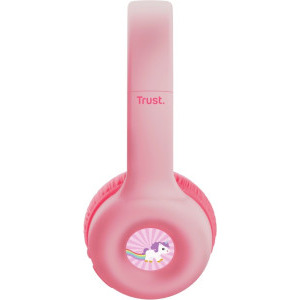 Trust On-Ear, Nouna Wireless Pink