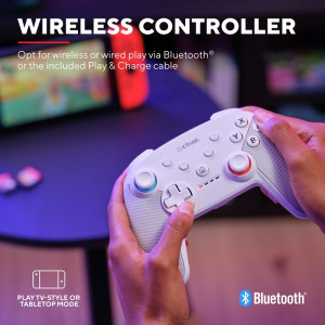 Trust GXT 1246 Muta Wireless White pentru Nintendo Switch