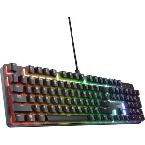 Tastatura Gaming Trust GXT 871 Zora RGB Huano Switch Mecanica