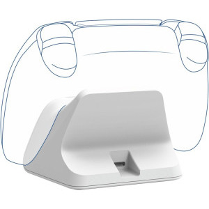 Trust GXT 255 Quick Charge Stand White pentru PS5