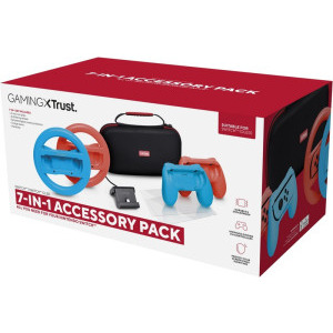 Trust GXT 1249 7-in-1 Accesorii Red/Blue pentru Nintendo Switch