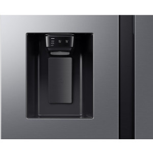 Samsung RS70F64KDTEO, 640 L, Clasa D, Full No Frost, Digital Inverter, All Around Cooling, SpaceMax, Metal Cooling, AI Energy, SmartThings, Dozator de apa & gheata, Control electronic, 178 cm, Argintiu