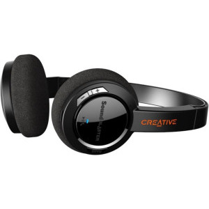 Creative On-Ear, Sound Blaster JAM V2, Bluetooth 5.0, aptX, autonomie 22h, Black