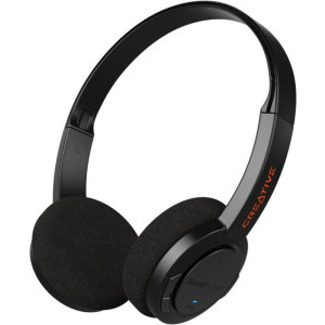 Creative On-Ear, Sound Blaster JAM V2, Bluetooth 5.0, aptX, autonomie 22h, Black