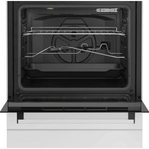 Beko FBGT62110GWO, Gaz, 4 arzatoare, Sistem de siguranta, Aprindere integrata, Grill, Rotisor, 60 cm, Alb