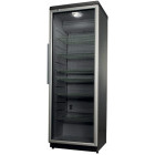 Frigider Whirlpool Vitrina frigorifica ADN201/1S, 320 L, Clasa D, Control mecanic, Iluminare LED, 173 cm, Argintiu