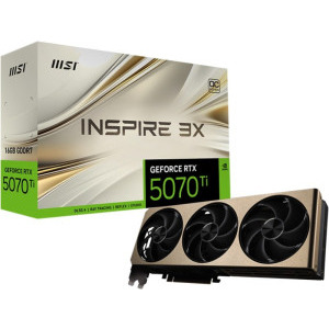 MSI GeForce RTX 5070 Ti INSPIRE 3X OC PLUS 16GB GDDR7 256-bit DLSS 4.0